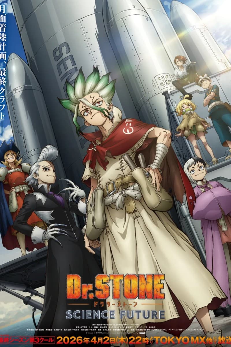 Thumbnail anime Dr. Stone: Science Future Part 3